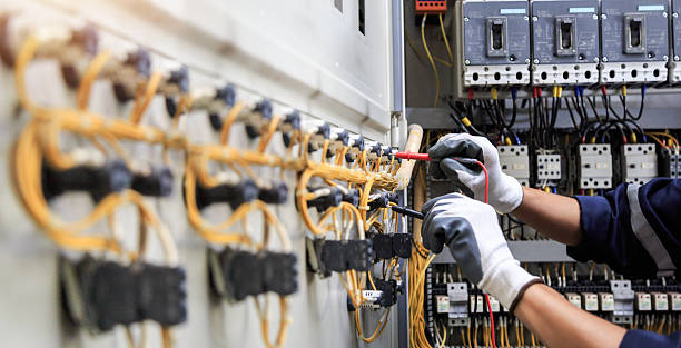 Professional Electrician technician working in Falls Church, VA